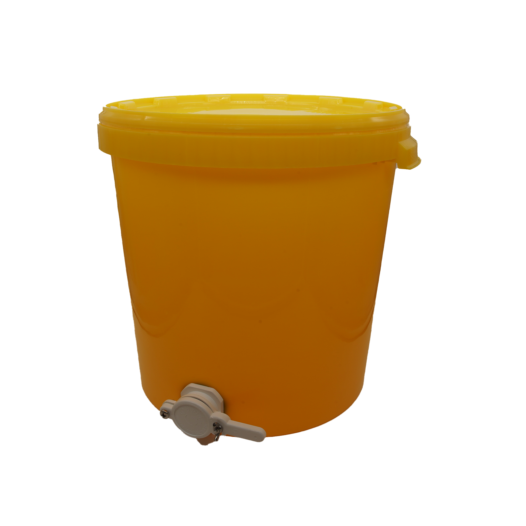 Stáčacia nádob na med plastová 32l,50kg, žltá